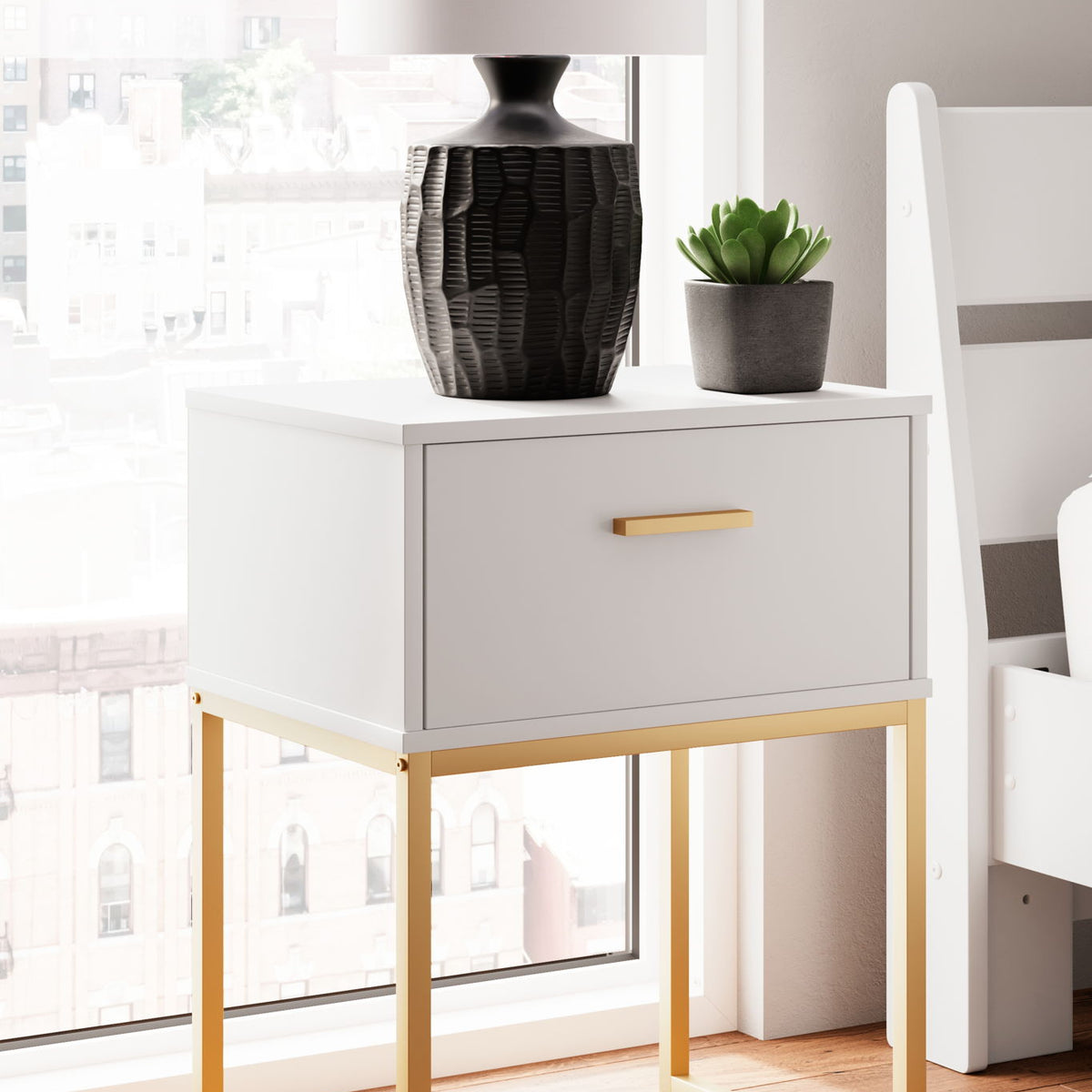 Socalle - One Drawer Night Stand