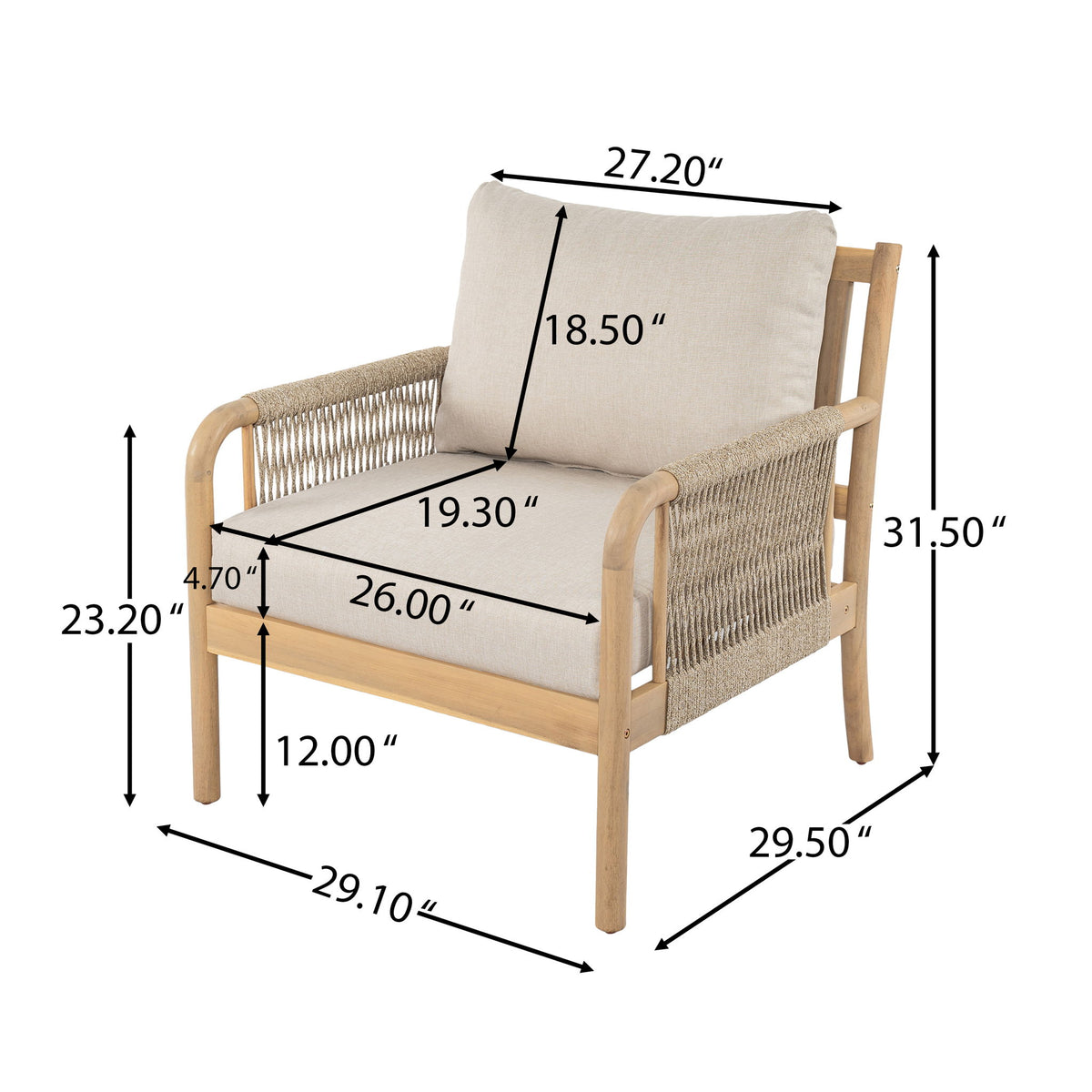 Casper - Outdoor Chat Set