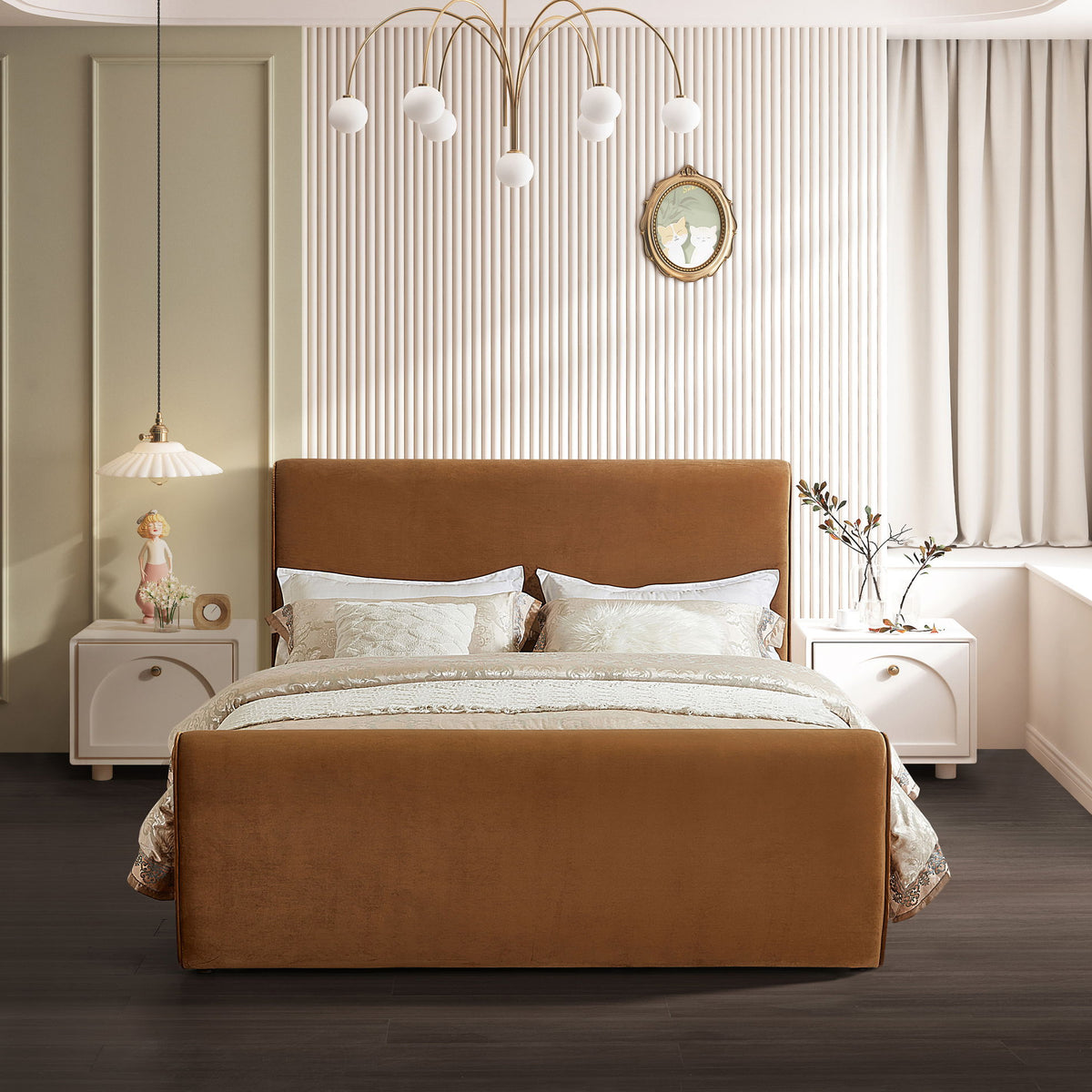 Sloan - Velvet Upholstered Bed