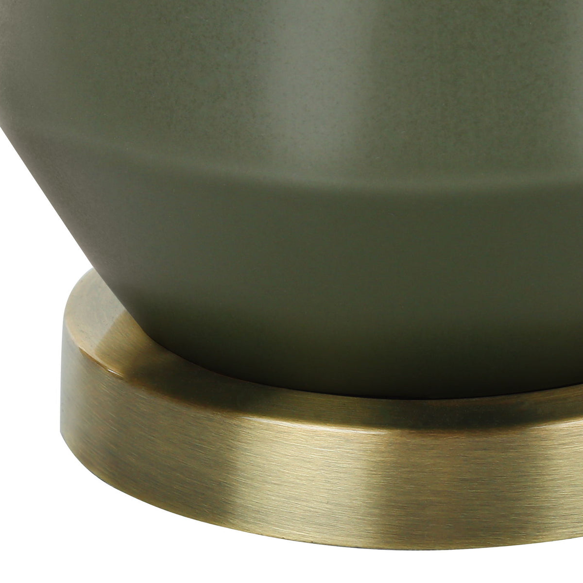 Lighting, Table Lamp, Green Ceramic, Contemporary - Green