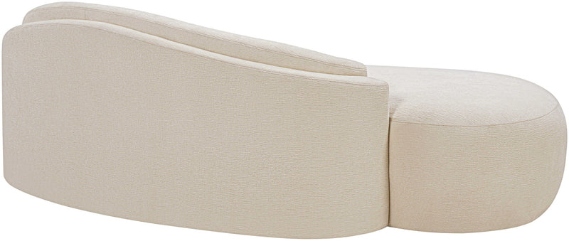 Caspian - Chenille Fabric Upholstered Loveseat