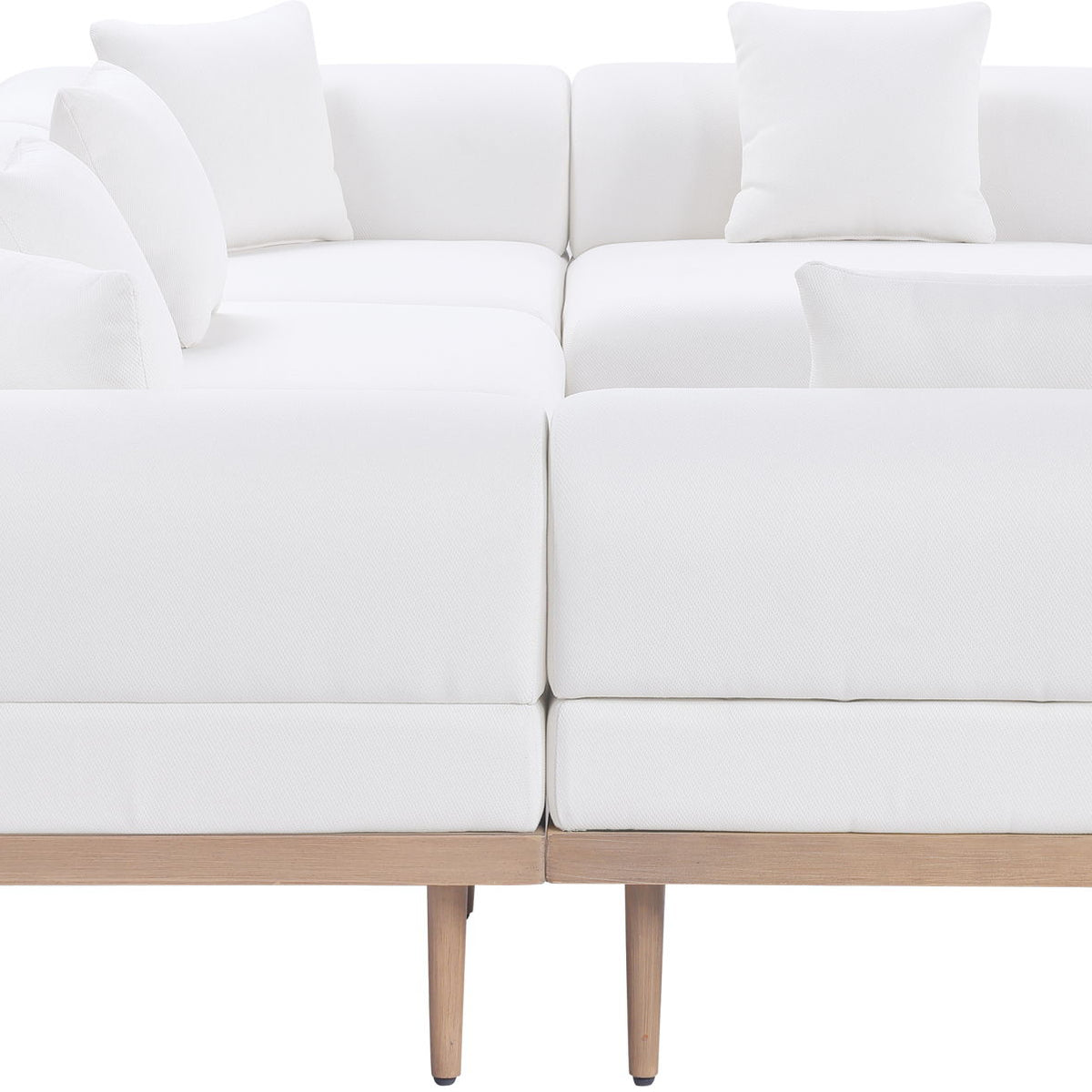 Laguna - 6 Piece 142" Outdoor Patio Modular Sectional