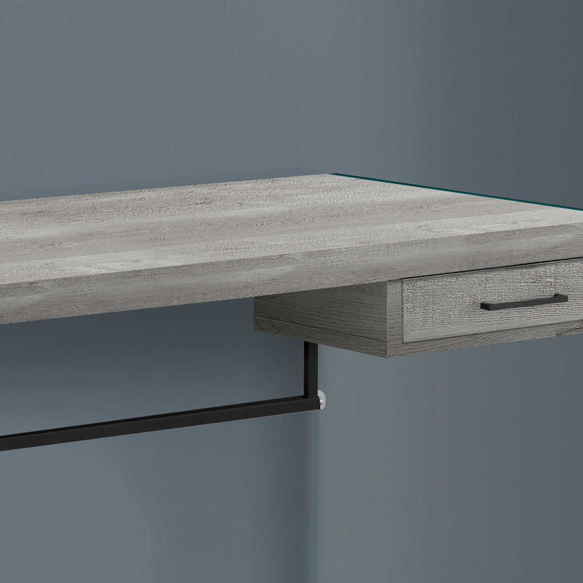 Contemporary Design Computer Desk For Home Office, Storage Drawers