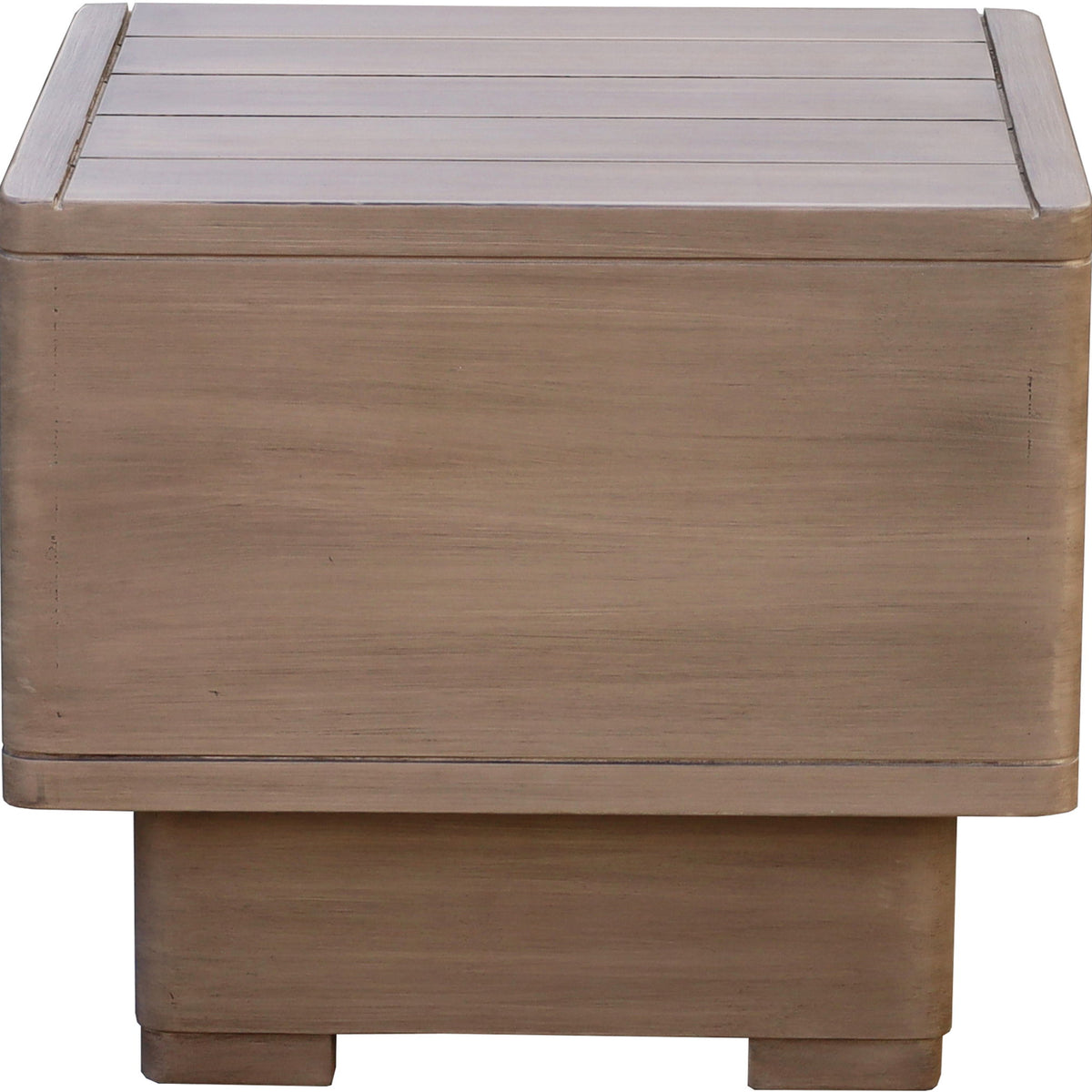 Solace - Acacia Wood Outdoor Patio End / Side Table - Natural