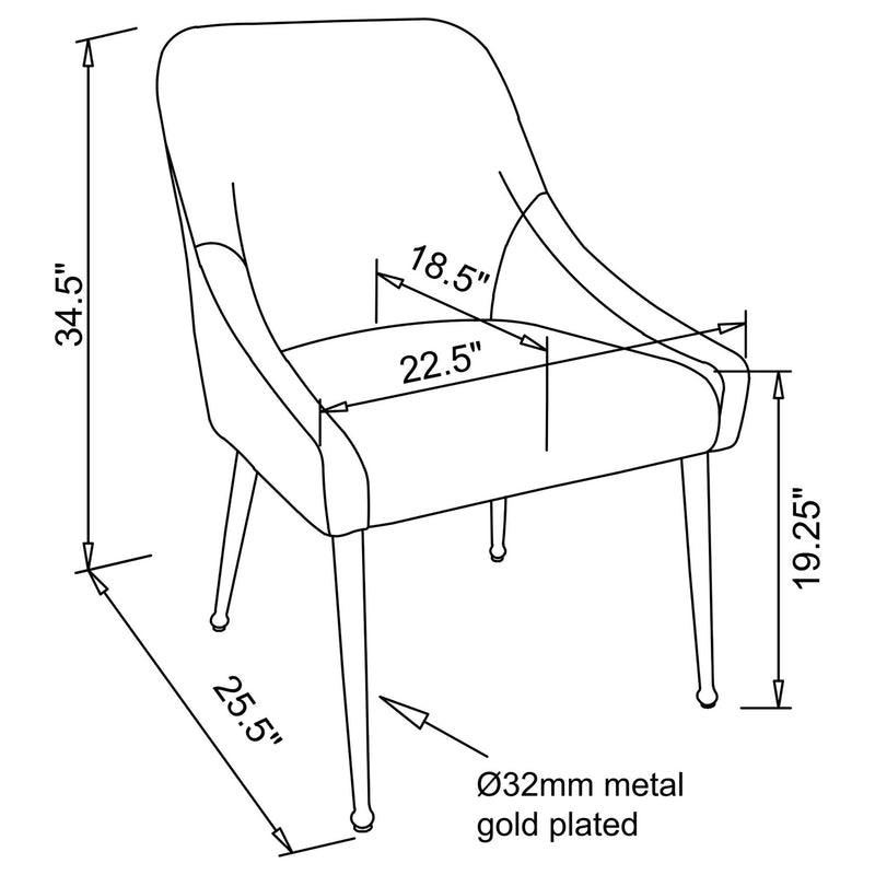 Lichton - Upholstered Dining Side Chair (Set of 2)