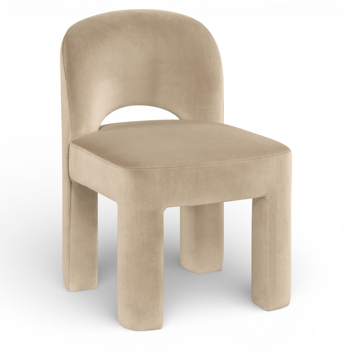 Celine - Velvet Performance Fabric Upholstered Dining Chair (Set of 2)