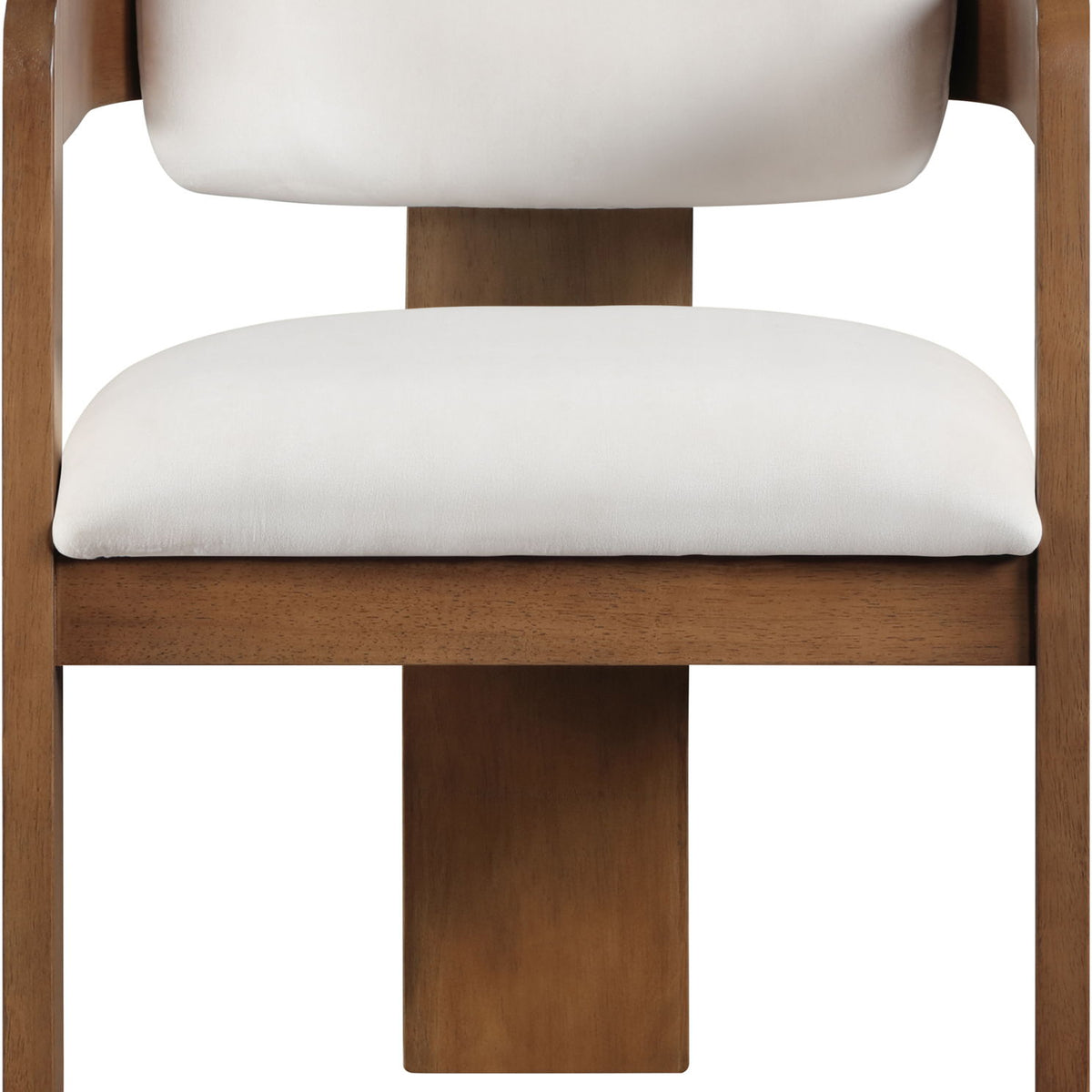 Sacha - Velvet Dining Chair With Brown Base (Set of 2)