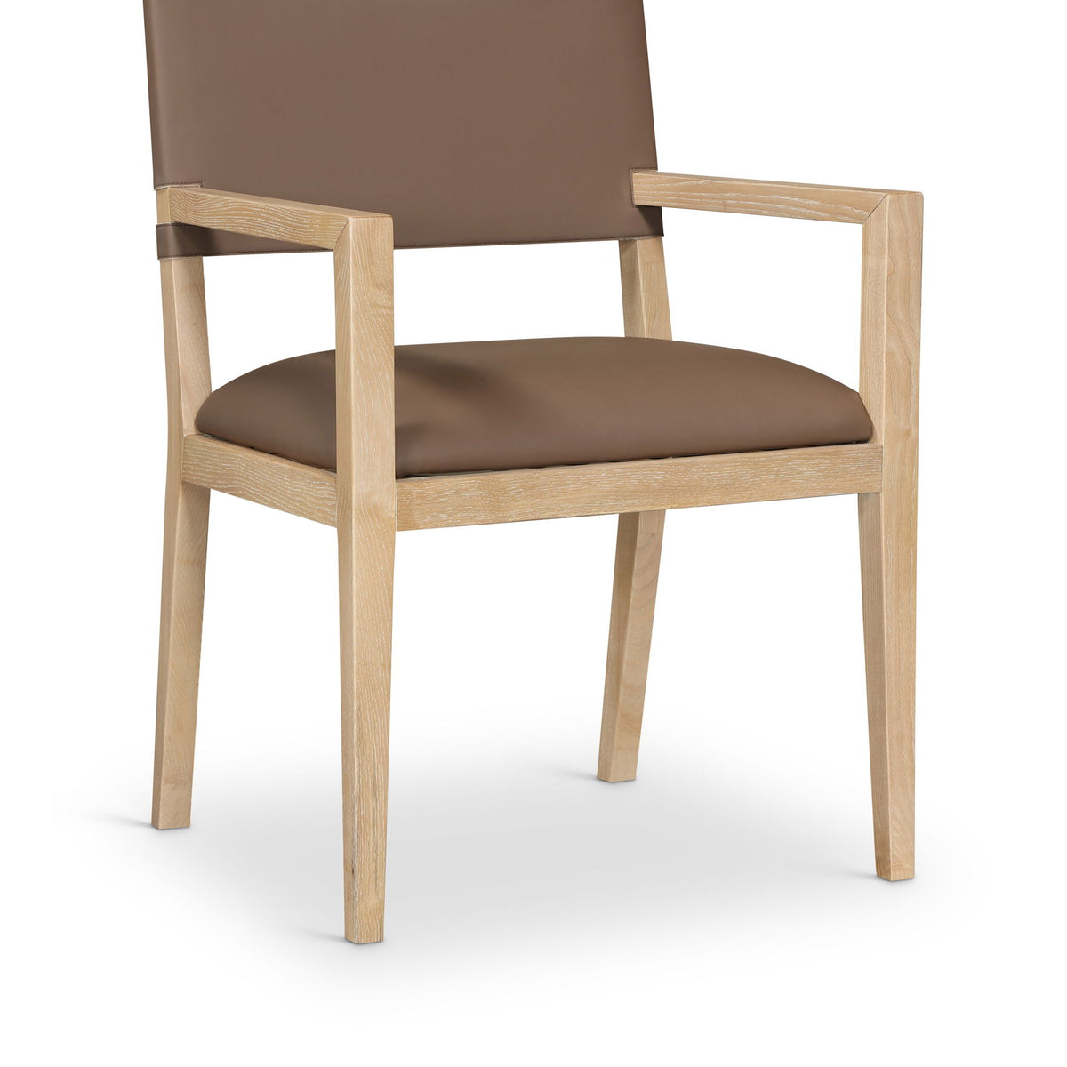 Avon - Vegan Leather Dining Arm Chair