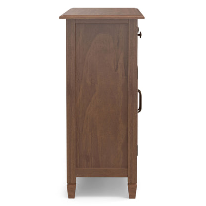 Connaught - Entryway Storage Cabinet - Medium Saddle Brown