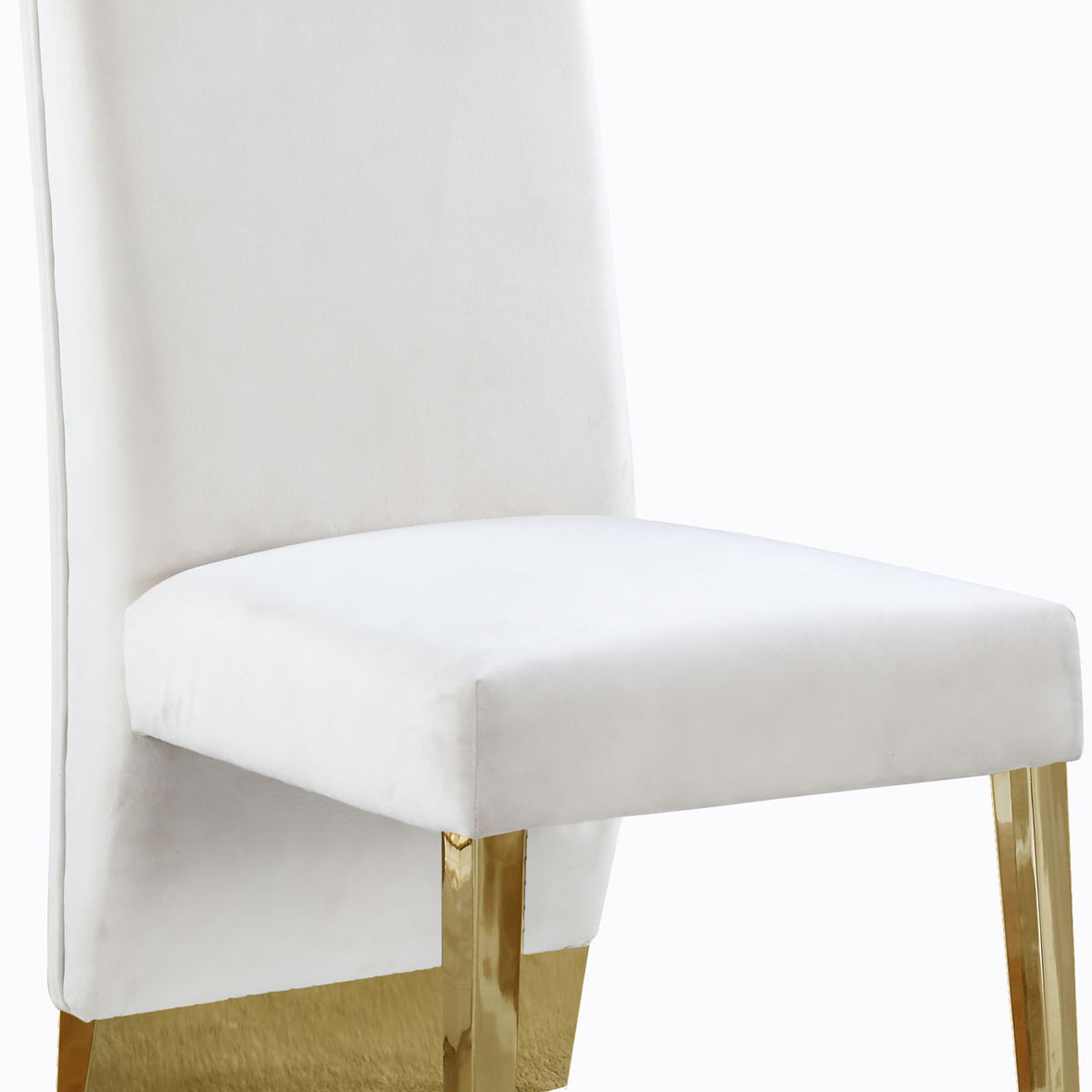 Porsha - Dining Chair with Gold Legs (Set of 2)