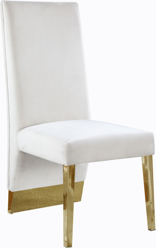 Porsha - Dining Chair with Gold Legs (Set of 2)