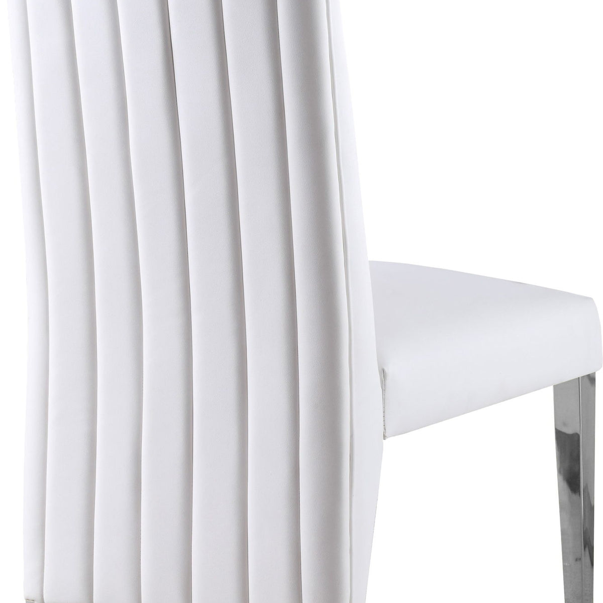 Porsha - Dining Chair (Set of 2) - Chrome Base