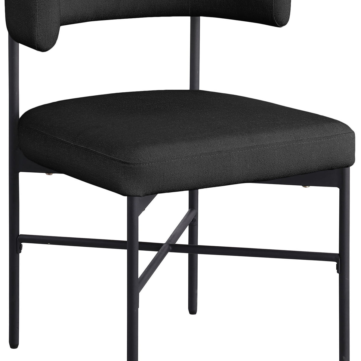 Rivage - Durable Dining Chair With Black Frame (Set of 2)