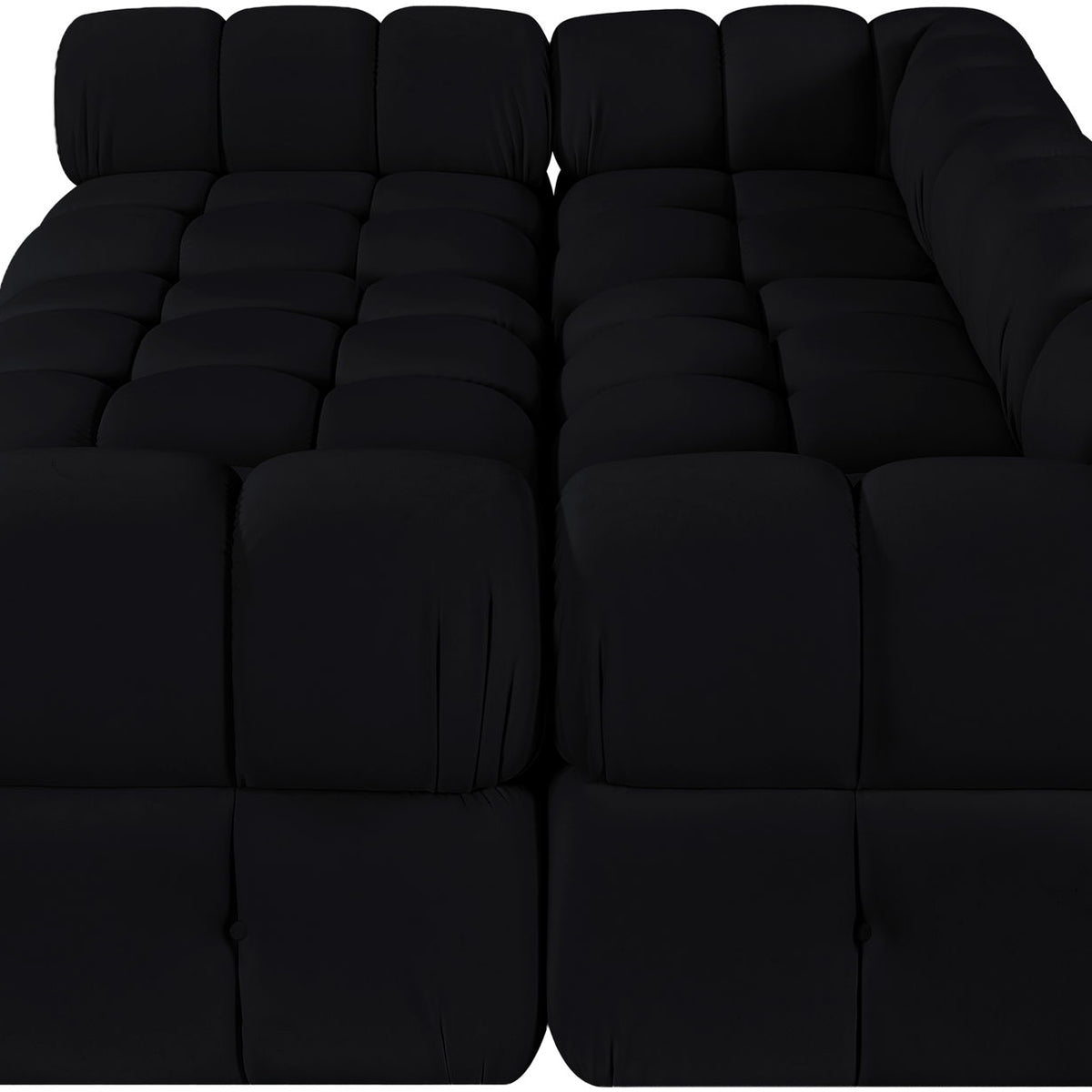 Orin - Velvet 6 Piece Modular Sectional