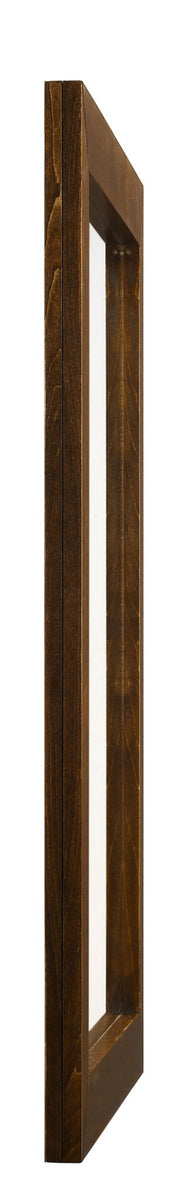 Reed - Mirror - Antique Coffee