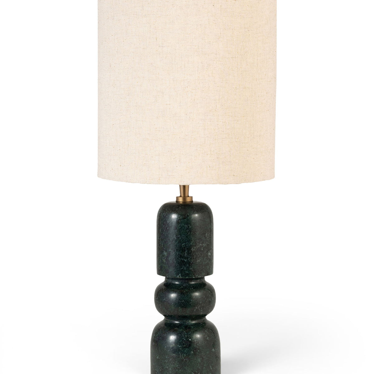 Paros - Base And Linen Textured Fabric Shade Table Lamp