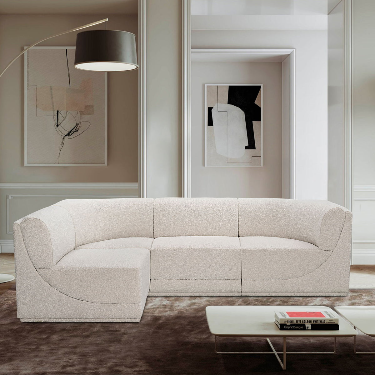 Ollie - 4 Piece Modular Sectional
