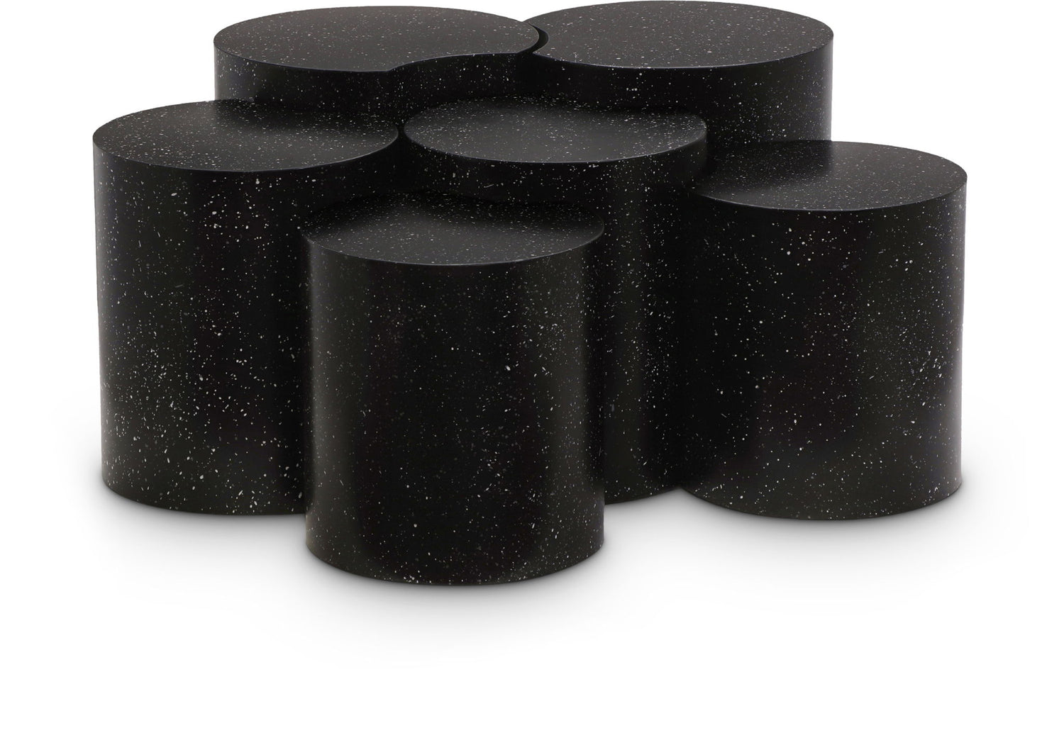 Dimple - 20" 6 Piece Modular Coffee Table - Terazzo Finish