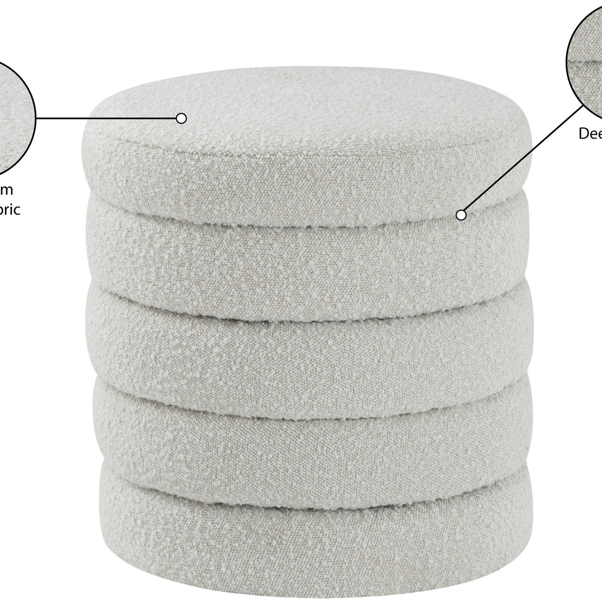 Aphia - Ottoman, Stool