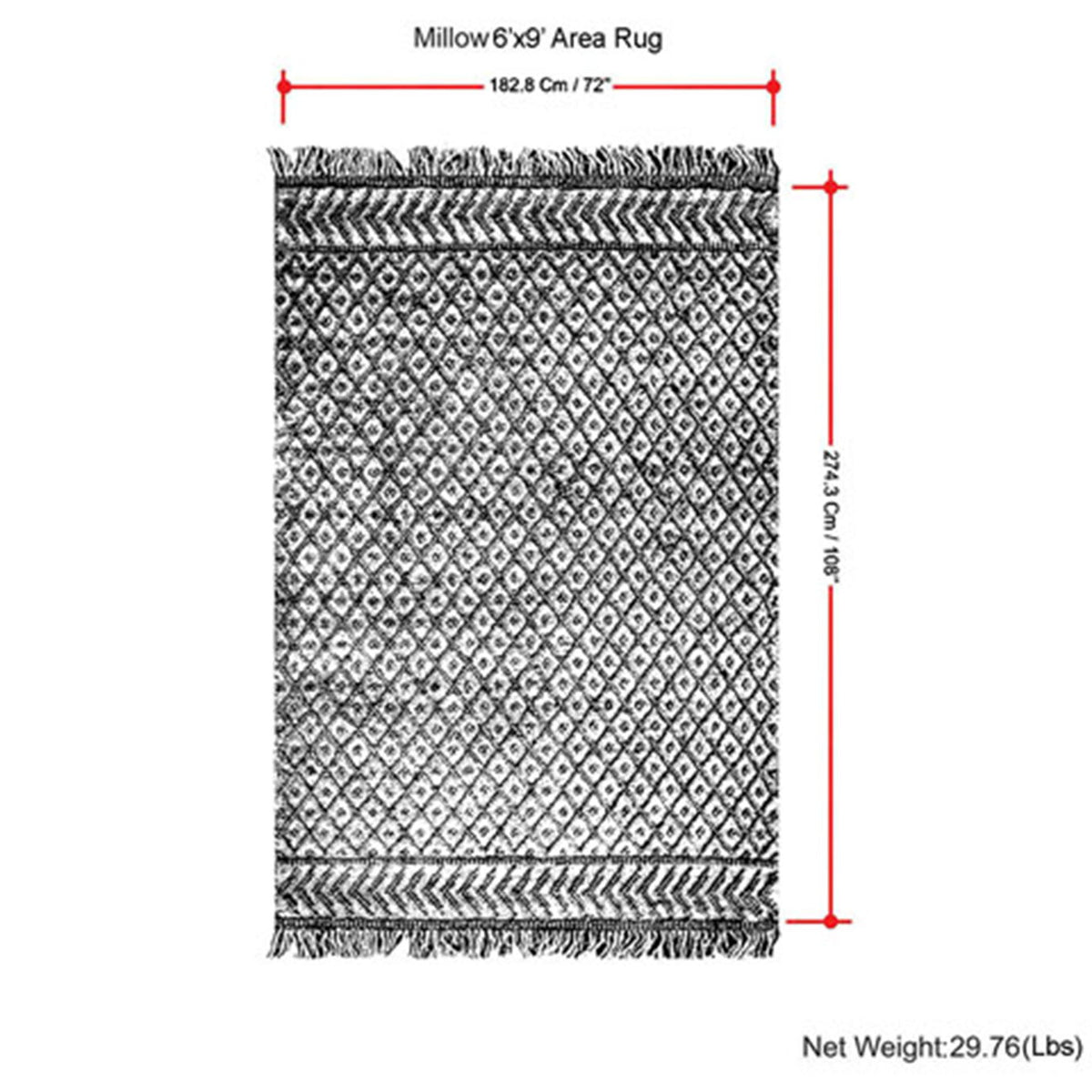 Millow - Handcrafted Area Rug