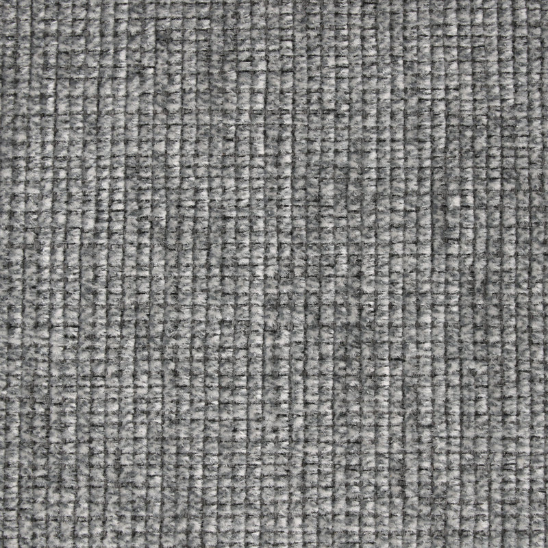 Gray woven upholstery fabric texture close-up