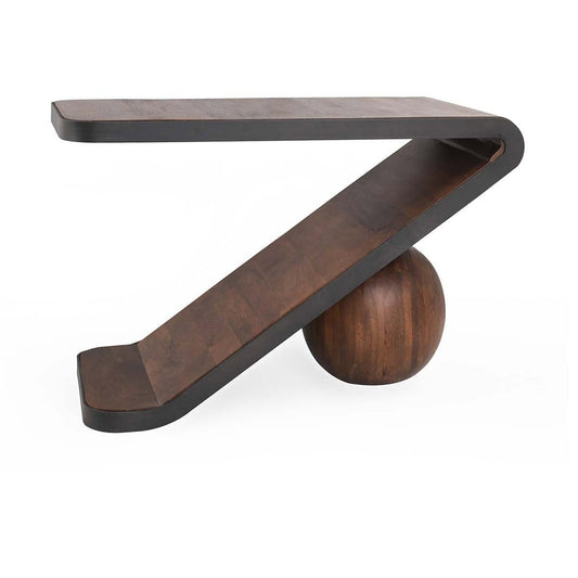 Campbell - End Table - Dark Brown