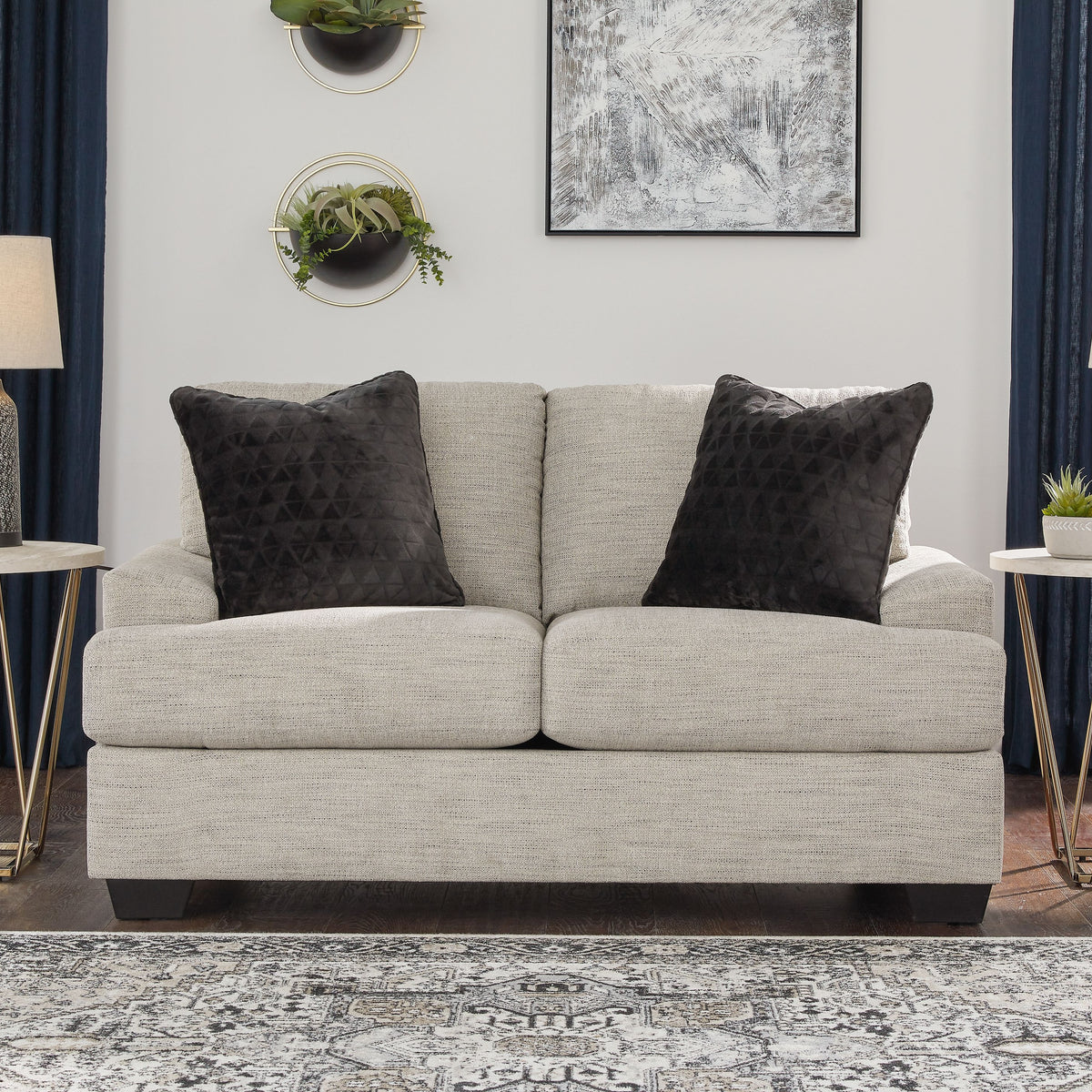 Vayda - Pebble - Loveseat