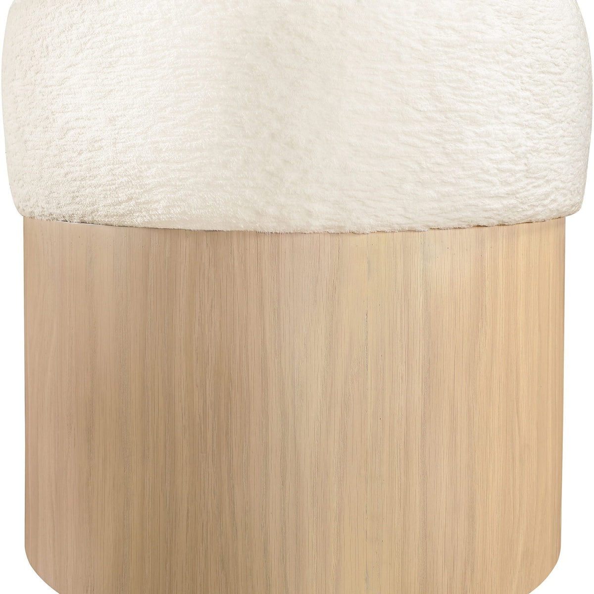 Nimes - Ottoman / Stool With Natural Base