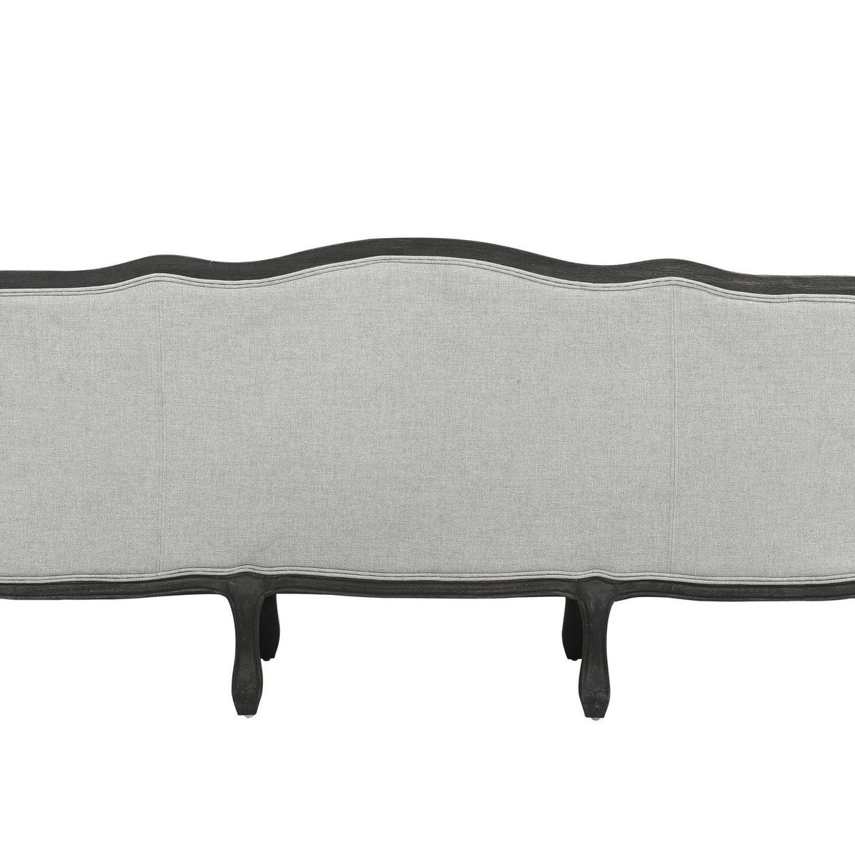 Samael - Sofa With 3 Pillows - Gray / Dark Brown