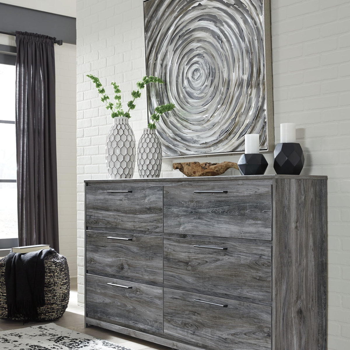 Baystorm - Panel Bedroom Set - Gray