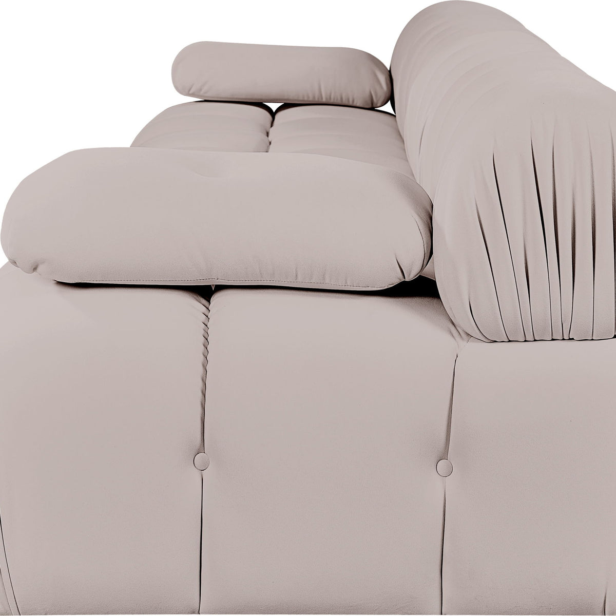 Orin - Velvet 4 Piece Modular Sofa