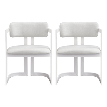 Upholstered Dining Armchairs (Set of 2)