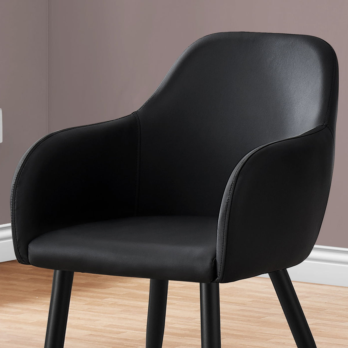 Dining Chair Side, Upholstered For Dining Room, Contemporary & Modern (Set of 2)