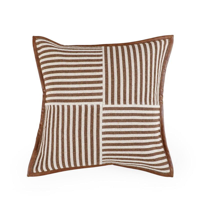 Kora - Cotton Jute Throw Pillow - Cover