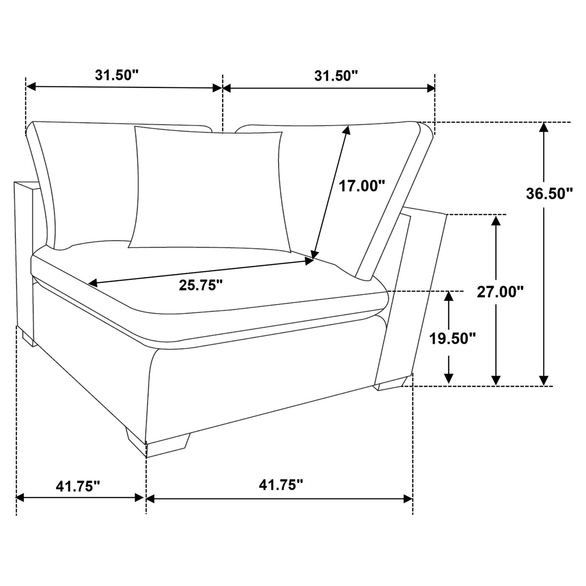 Lakeview Upholstered Modular Sectional
