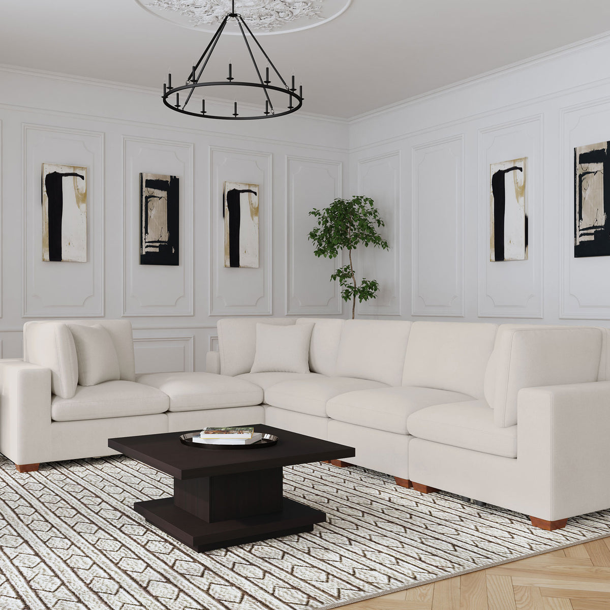 Lakeview Upholstered Modular Sectional
