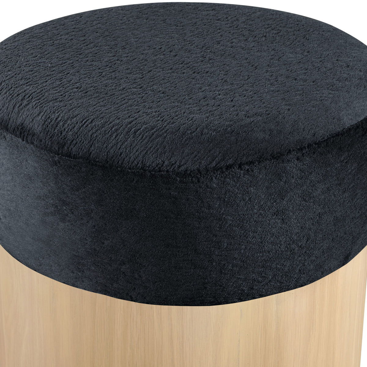 Nimes - Ottoman / Stool With Natural Base