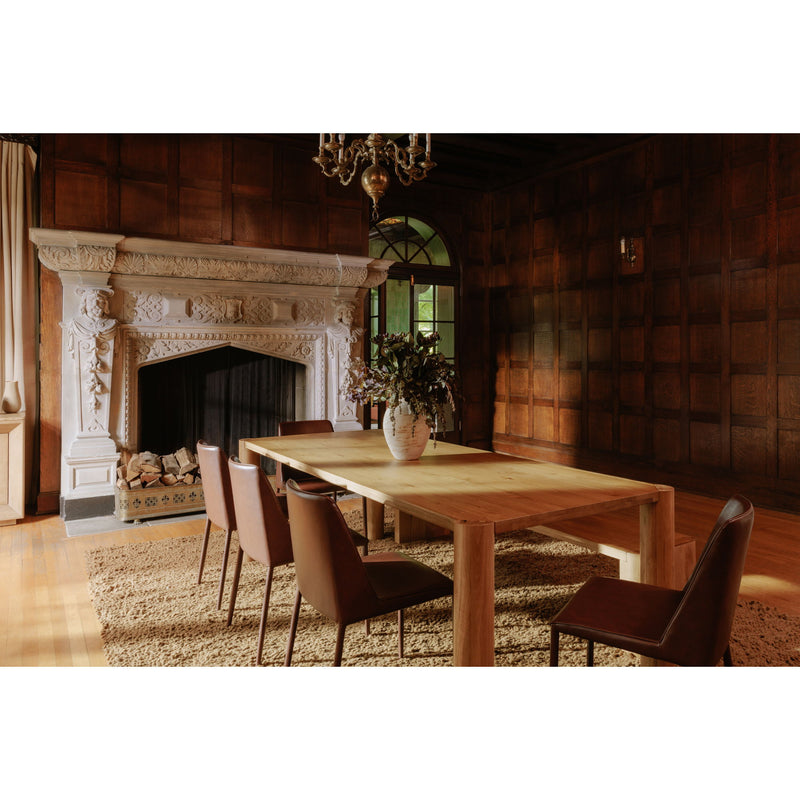 Post - Large Dining Bench - Natural