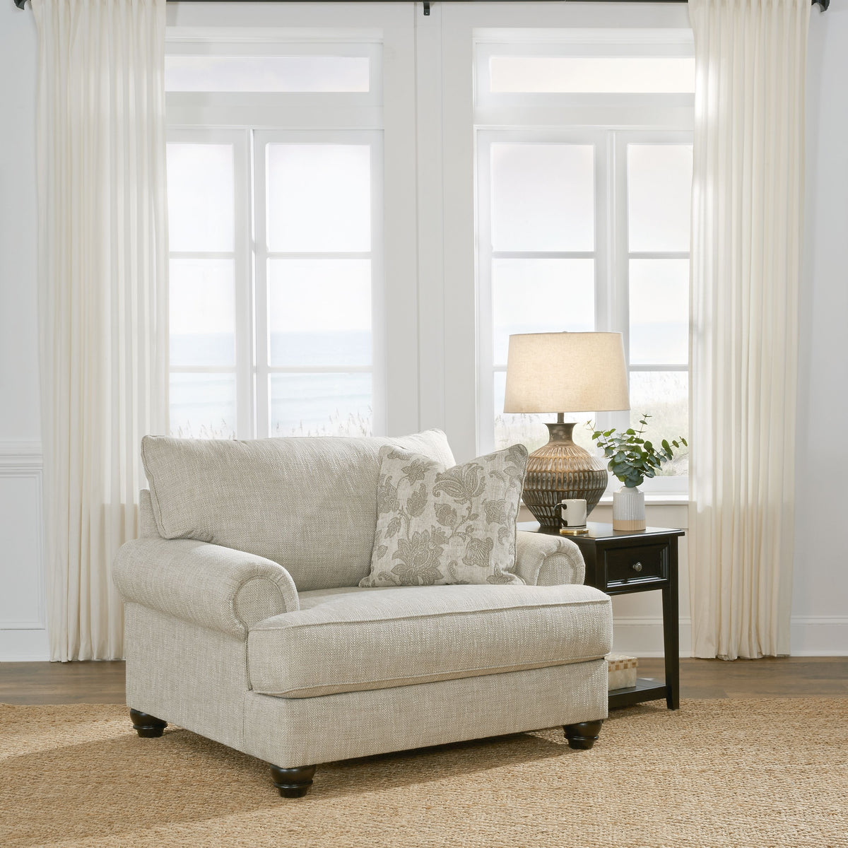 Asanti - Fog - Chair and a Half