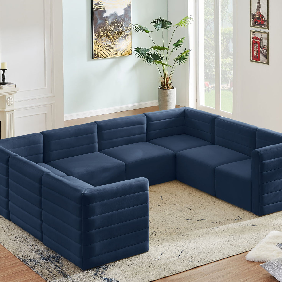 Quincy - 8 Piece  Modular Sectional