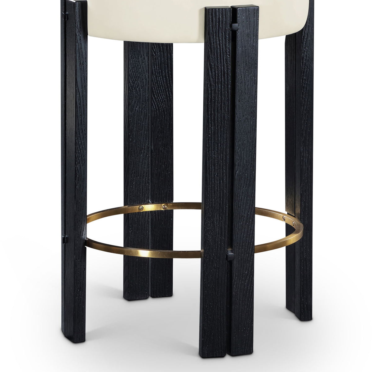Harrison - Counter Stool With Black Legs