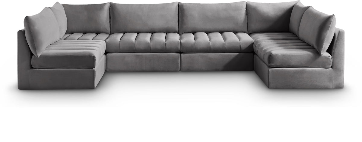 Jacob - Modular U-Shaped Sectional 6 Piece