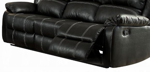 Zuriel - Synthetic Leather Recliner Sofa