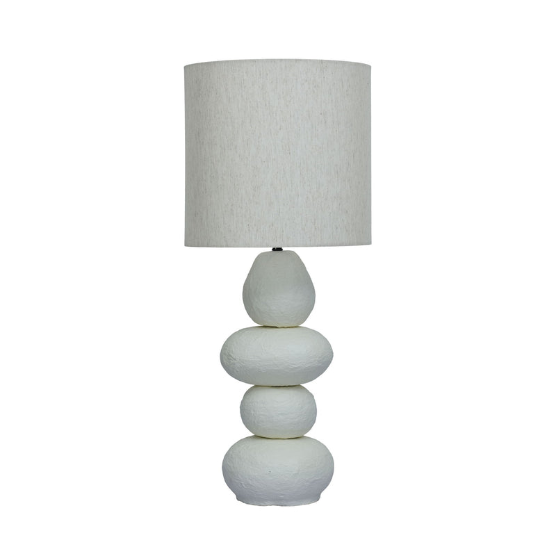 Pebble - Papier Mache Lamp