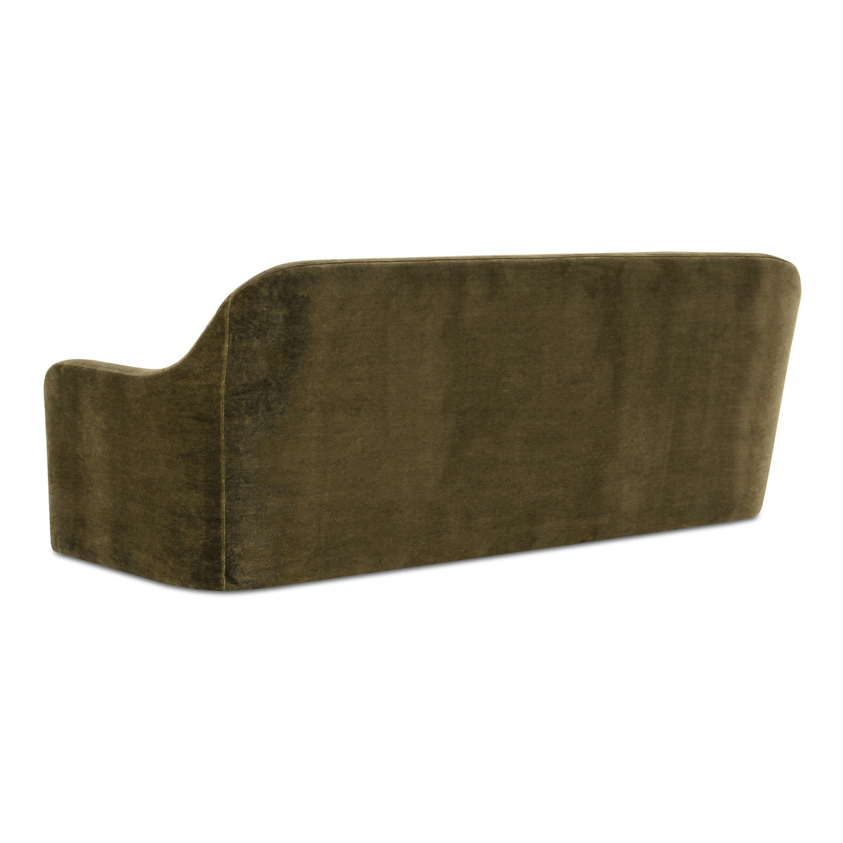 Rialto - Faux Mohair Sofa - Dark Green