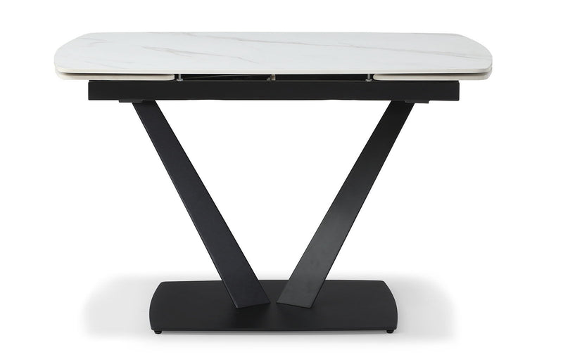 109 - Ceramic Dining Table With Extension