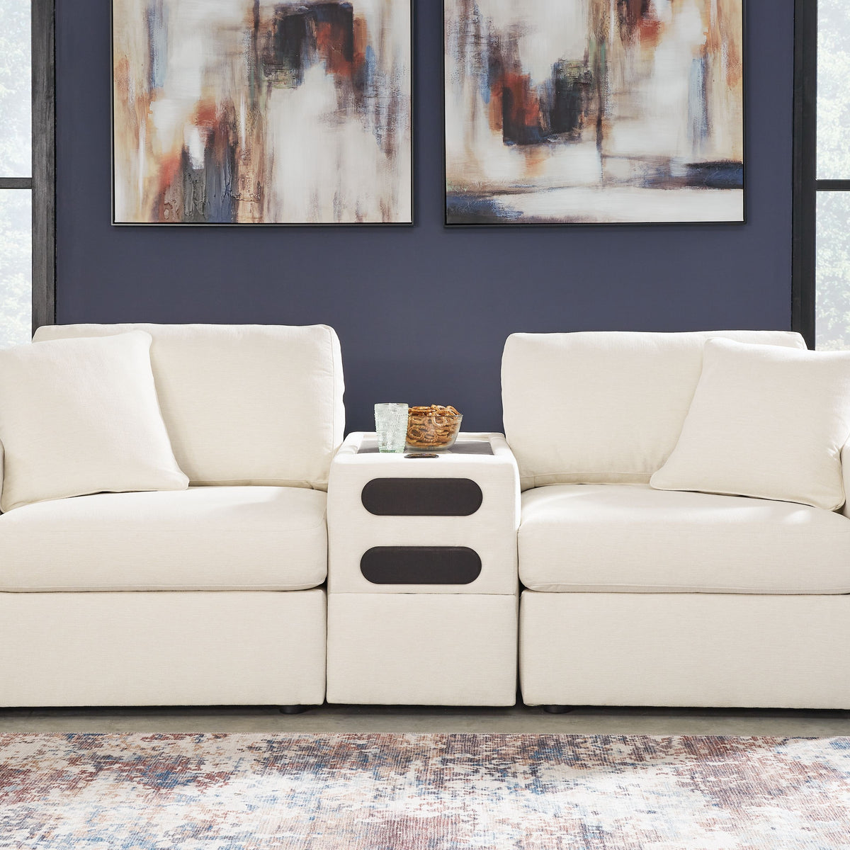 Modmax - Oyster - Sectional
