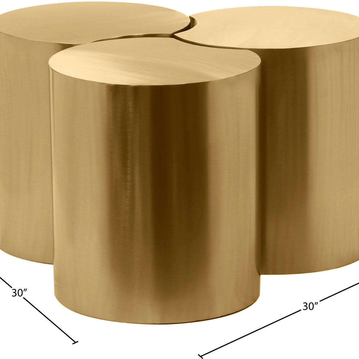 Dimple - 3 Piece Modular Coffee Table