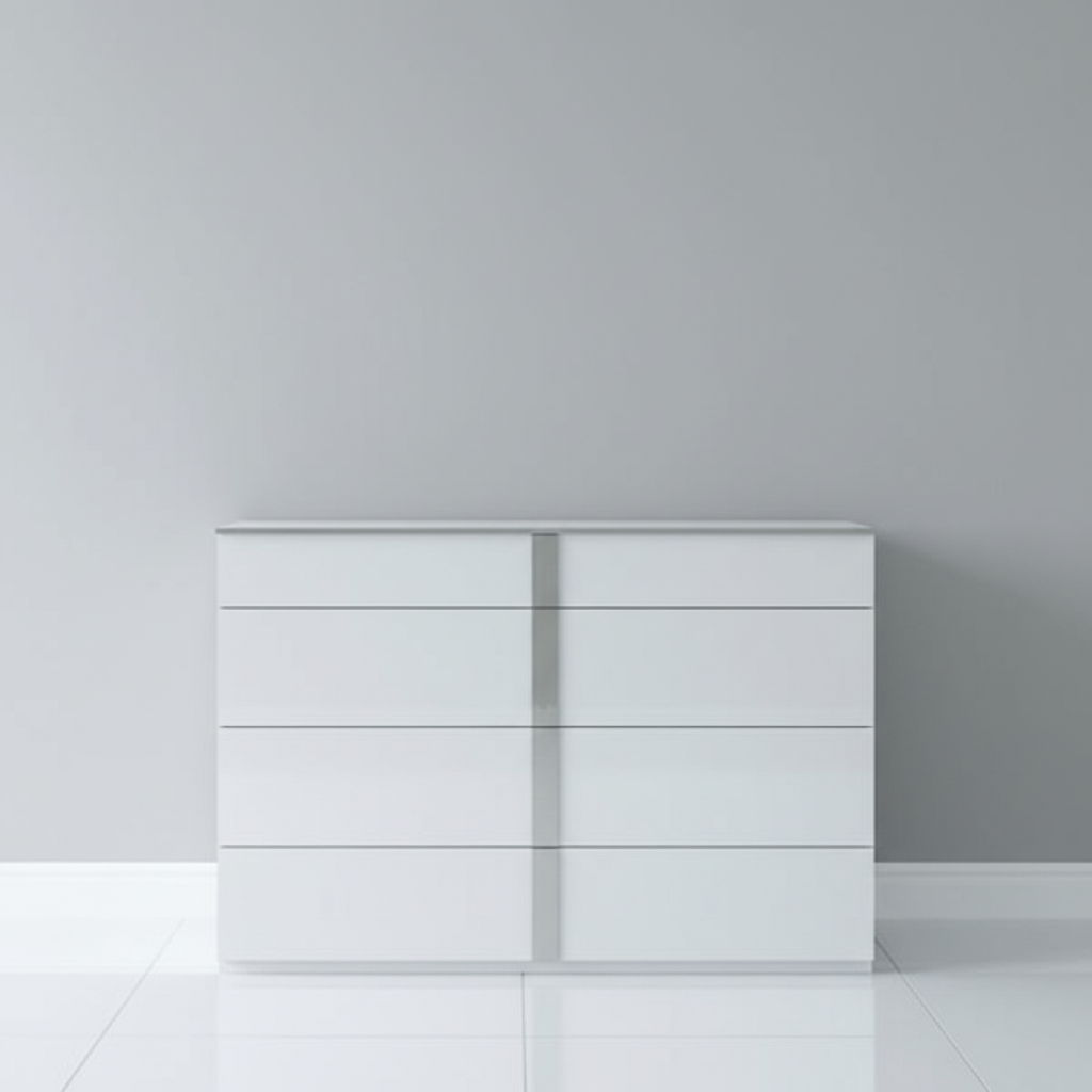 Granada - Single Dresser - White