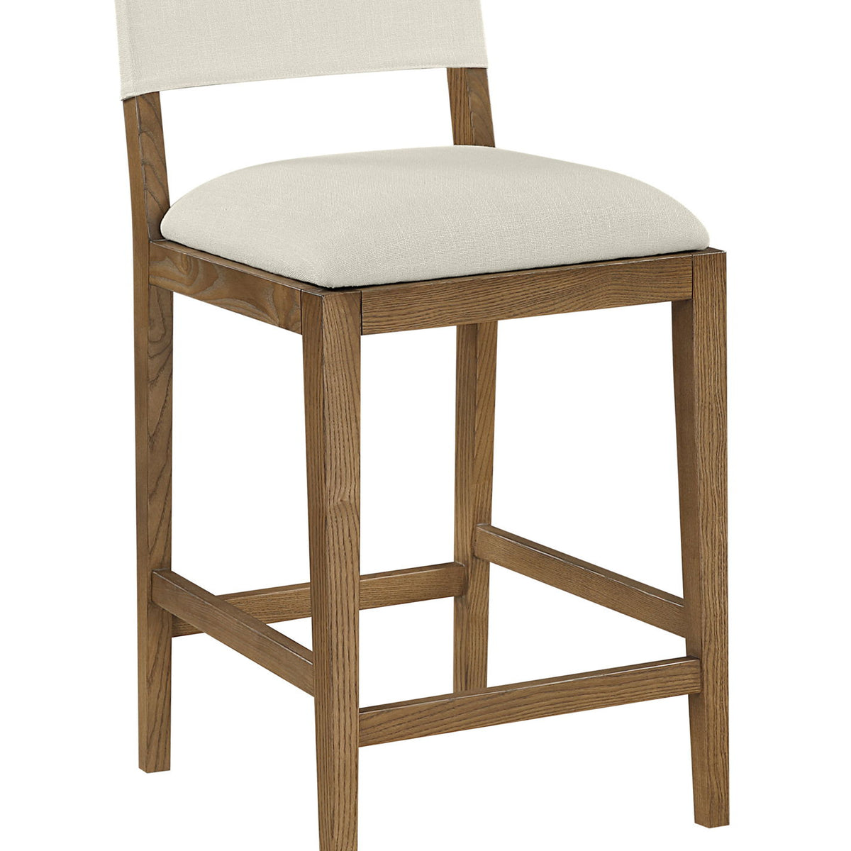 Avon - Linen Textured Performance Fabric Counter Stool